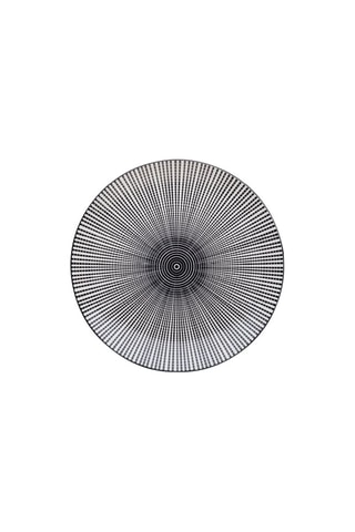 4 assiettes creuses en porcelaine - 20 cm