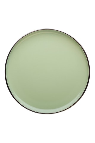 4 assiettes en porcelaine - 26 x 2,4 cm