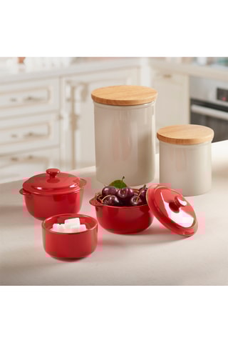 4 coupelles en céramique - 9 cm