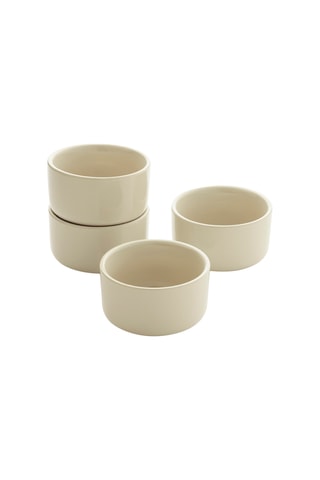 4 coupelles en céramique - 9 x 9 x 5 cm