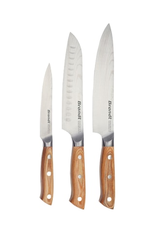 Couteaux en acier inoxydable - 3 pièces