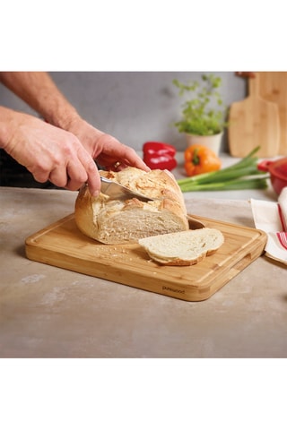 Planche à découper en bambou - 36 x 28 x 3 cm