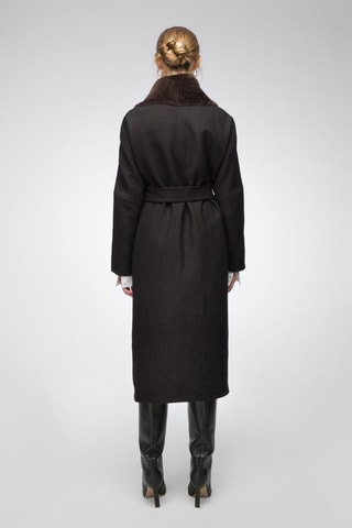 Manteau en laine - Marron