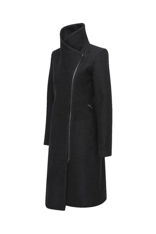 Manteau en laine - Anthracite