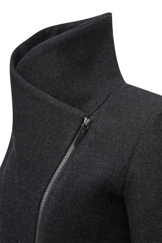 Manteau en laine - Anthracite