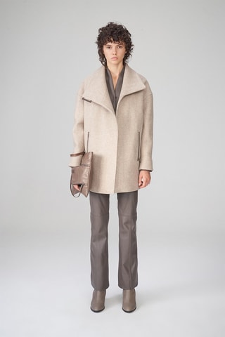 Manteau en laine - Beige