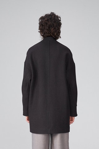 Manteau en laine - Anthracite