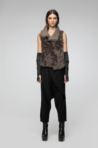 Veste en peau lainée de mouton - 
Nude