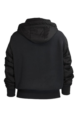 Veste à capuche en laine - Anthracite