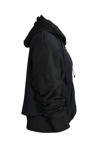 Veste à capuche en laine - Anthracite