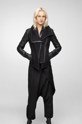 Veste en laine - Noir