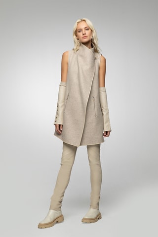 Veste en laine - Crème