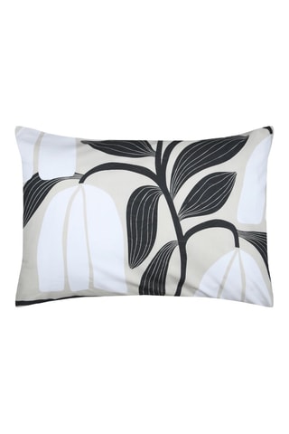 Taie d'oreiller - Blanc et noir