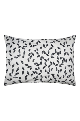 Taie d'oreiller - Blanc et noir