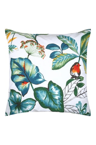 Taie d'oreiller - Blanc et vert