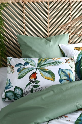 Housse de couette - Vert et blanc