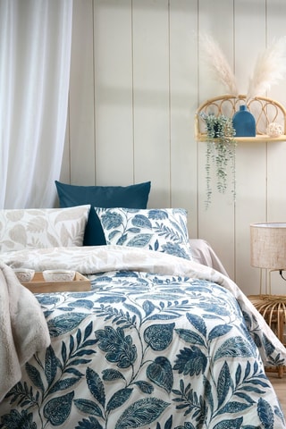 Housse de couette - Pétrole