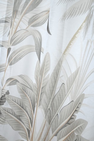 Cortina Nehora - Branco e cinzento - 140 x 260 cm