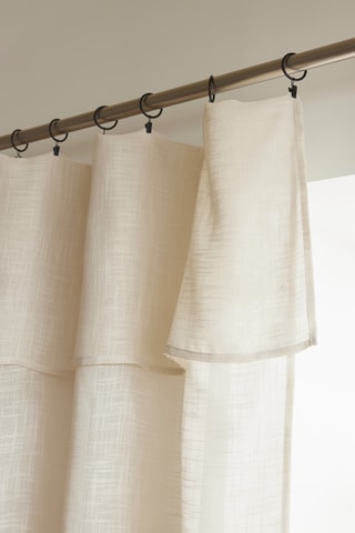 Cortinado Nia - Areia - 140 x 270 cm