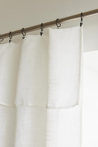 Cortinado Nia - Marfim - 140 x 270 cm