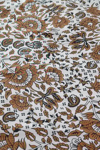 Parure de couette en coton - 78 fils/cm² - Moutarde