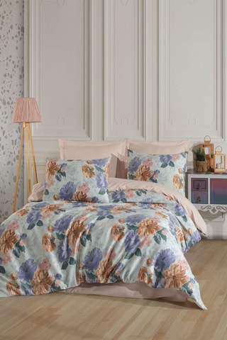 Parure de couette Garden - Ciel et bleu