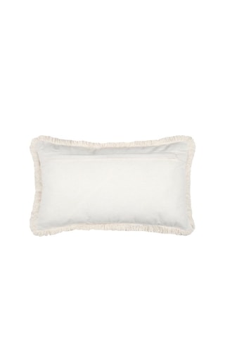 Almofada Dahan - Preto e cru - 30 x 50 cm