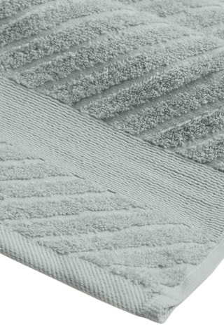 Serviette de toilette et drap de douche - Gris