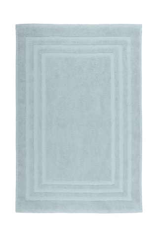 Tapete de banho em algodão biológico Lagune - Azul - 45 x 70 cm