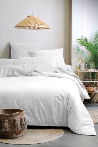 Fronha de algodão biológico - Branco