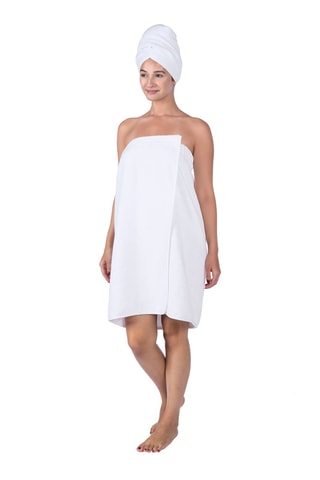 Páreo e toalha - Branco