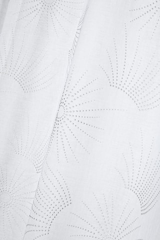 Cortinado - Branco e prateado - 140 x 260 cm