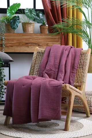 Manta - Púrpura - 125 x 150 cm