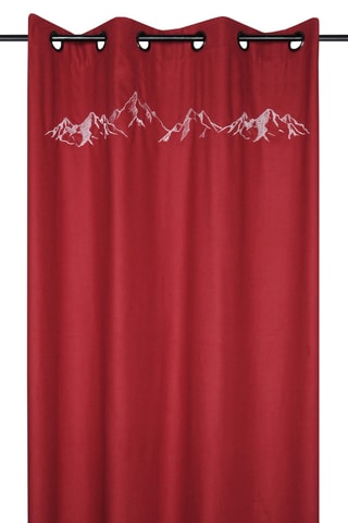 Cortinado - Vermelho - 135 x 260 cm