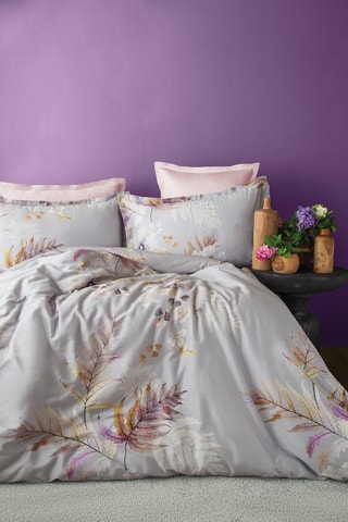 Parure de couette en satin de coton Brunelle 83 fils/cm² - Multicolore