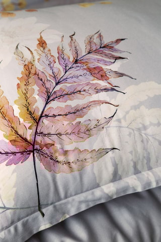 Parure de couette en satin de coton Brunelle 83 fils/cm² - Multicolore