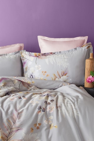 Parure de couette en satin de coton Brunelle 83 fils/cm² - Multicolore