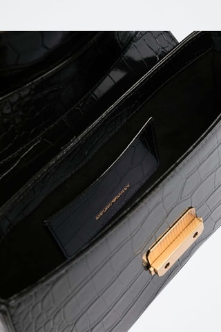 Sac porté épaule - Noir - Emporio Armani