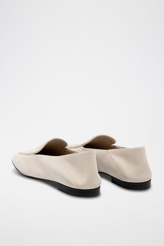 Mocassins en cuir de veau - Beige