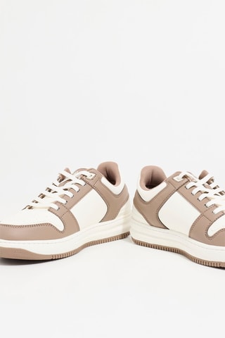 Baskets - Beige et blanc