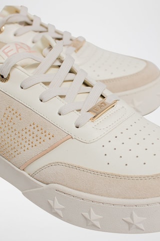 Baskets en cuir - Beige