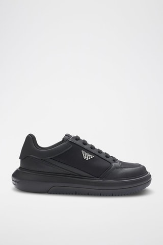 Baskets plateformes - Noir - Emporio Armani