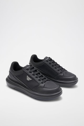Baskets plateformes - Noir - Emporio Armani