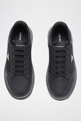 Baskets plateformes - Noir - Emporio Armani
