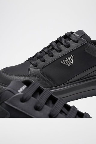 Baskets plateformes - Noir - Emporio Armani