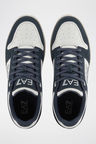 Baskets en cuir - Blanc - EA7