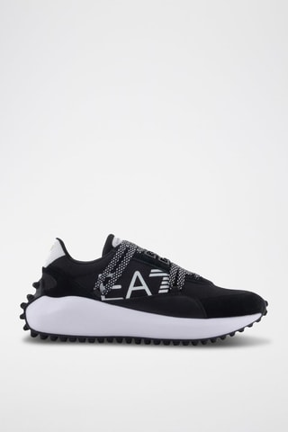 Baskets en cuir - Noir - EA7