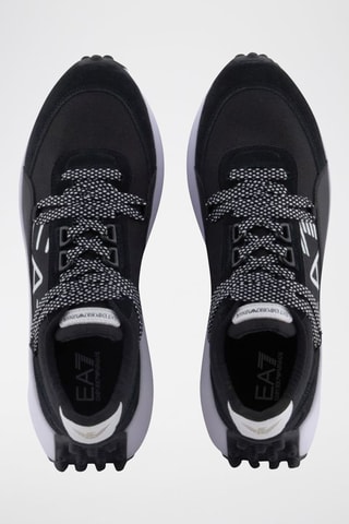 Baskets en cuir - Noir - EA7