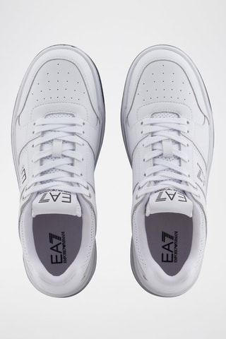 Baskets en cuir - Blanc - EA7