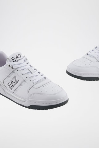 Baskets en cuir - Blanc - EA7